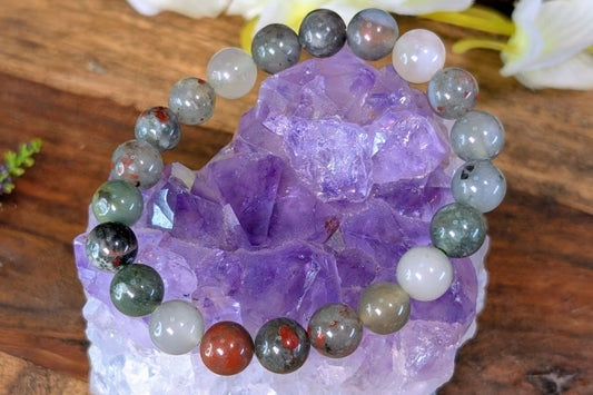 African Bloodstone Bracelet