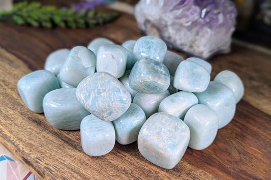 Amazonite Tumbled - Set of 4