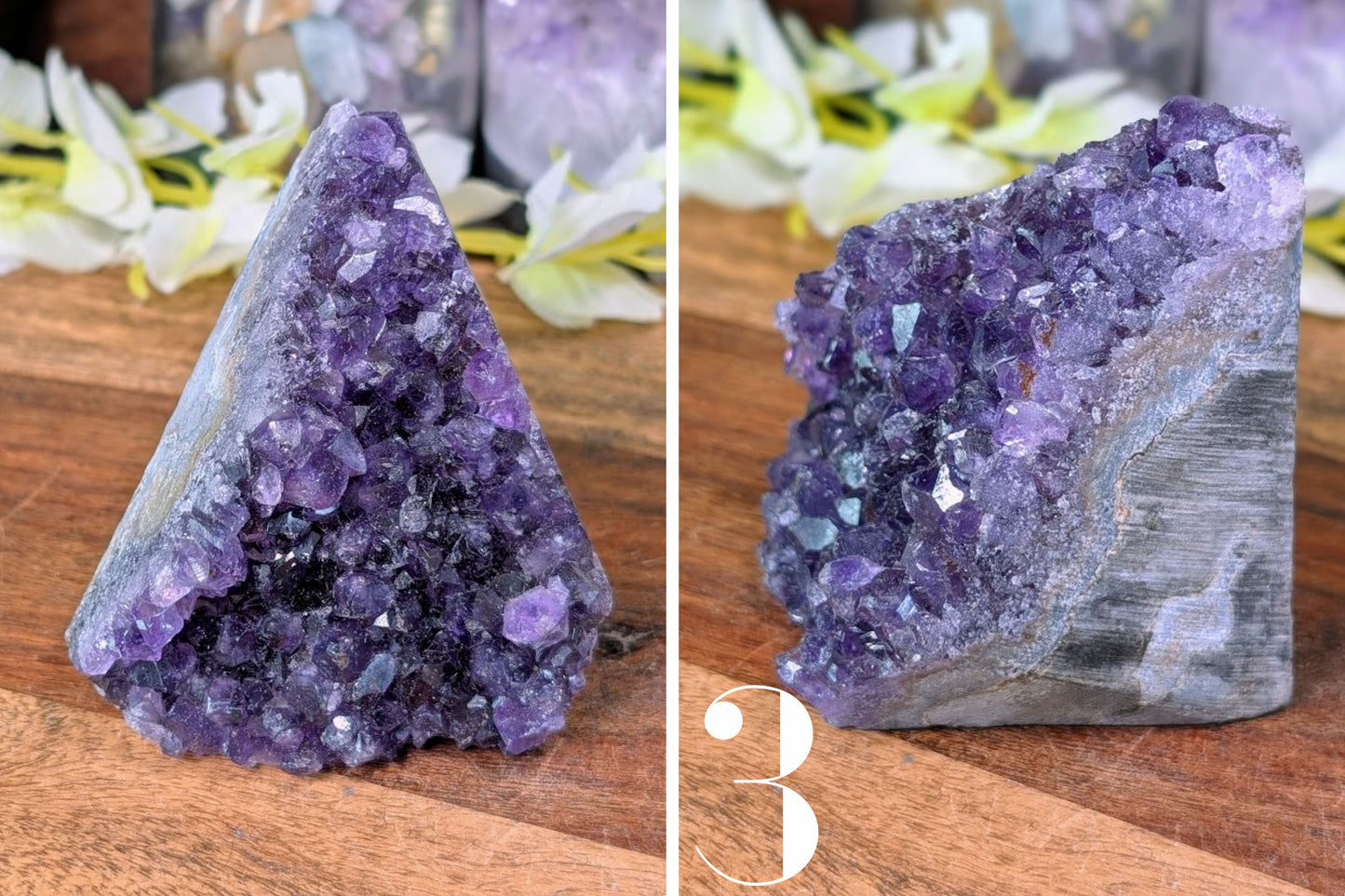 Amethyst Cut Base Geode