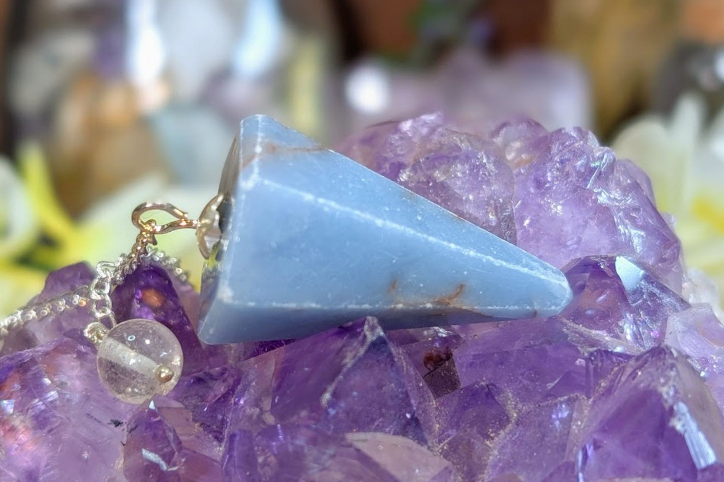 Angelite Pendulum