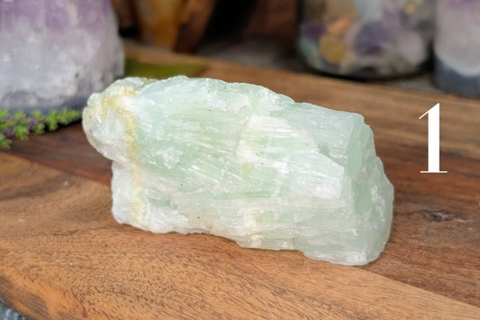 Aqua Calcite Rough Pieces