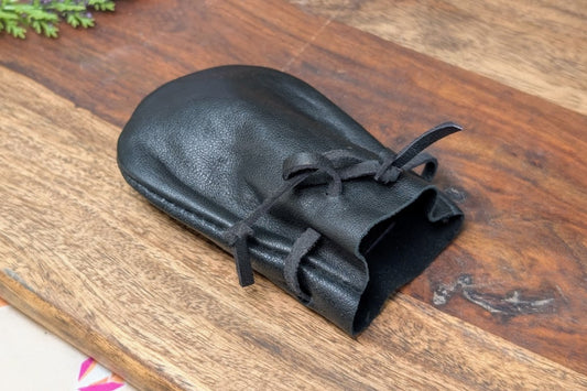Leather Pouch Black