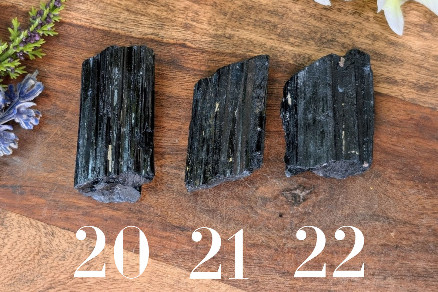 Black Tourmaline Log