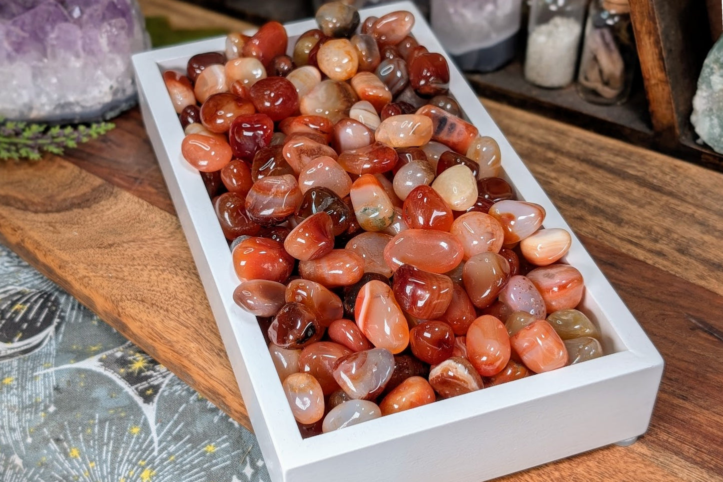 Carnelian Tumbled - 3 oz Bag