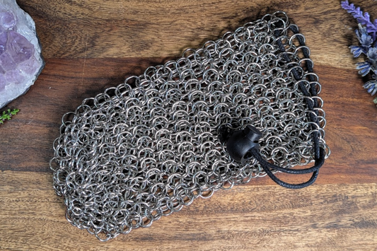 Chainmail Bag - Silver 5.5"