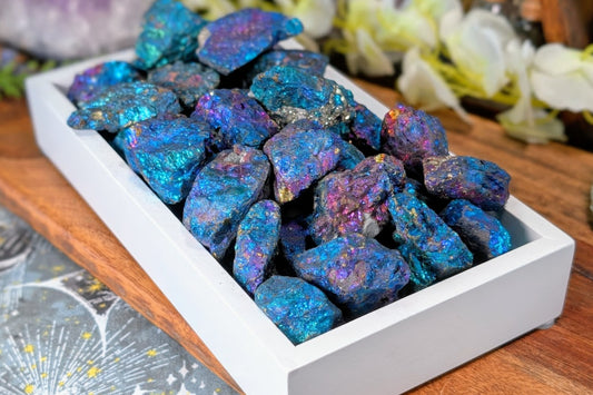 Chalcopyrite Rough Pieces - Set of 3