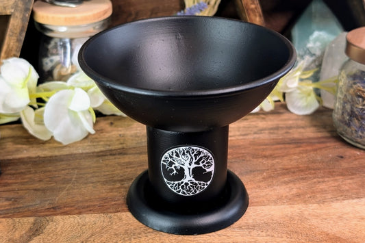 Cast Iron Charcoal Burner - Tree of Life Decal