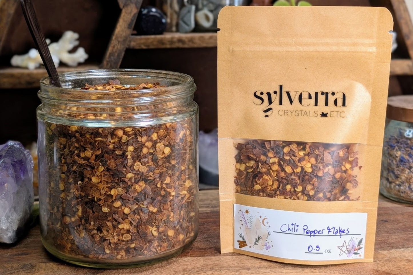 Chili Pepper Flakes - 0.5 oz Bag