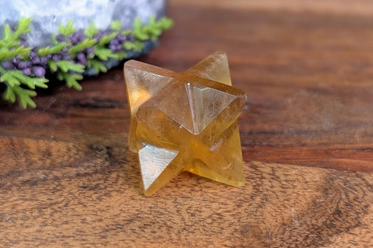 Citrine Star Tetrahedron