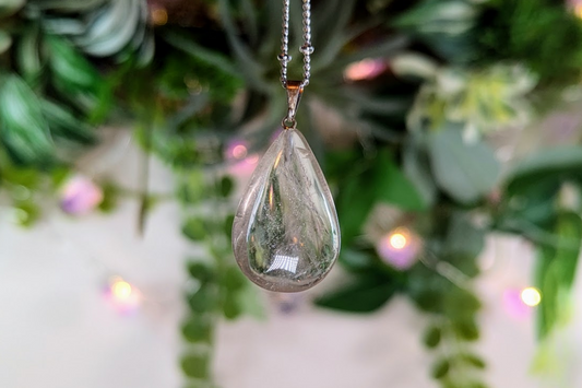 Citrine (Natural) Tear Drop Necklace