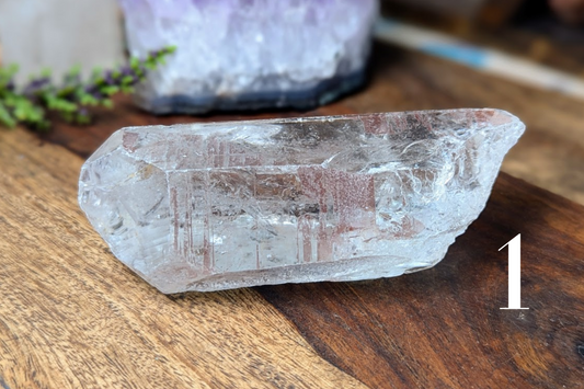 Clear Quartz Rough Point 5 oz