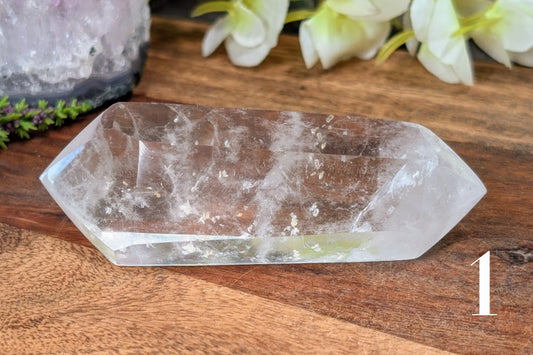 Clear Quartz Double Terminated Point
