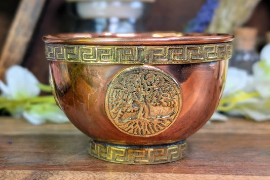Copper Bowl - Tree of Life