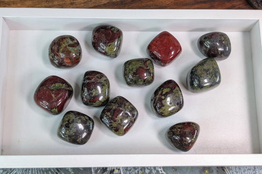 Dragon Blood Jasper Tumbled