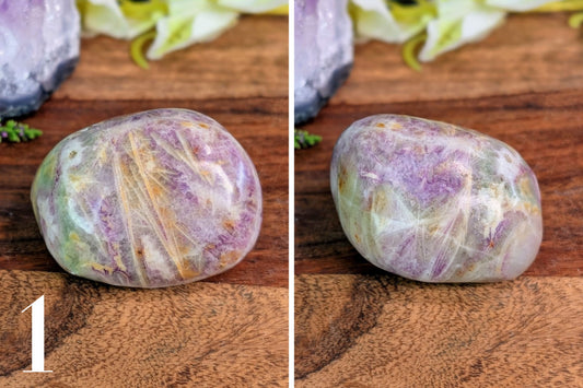 Fluorite Free Form Palm Stone