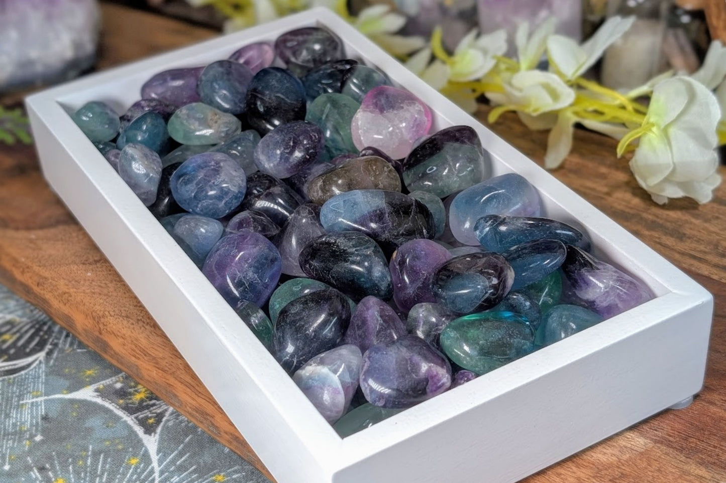 Fluorite Tumbled - Set of 3