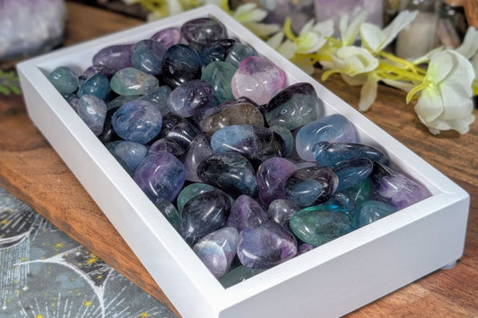 Fluorite Tumbled - Set of 3
