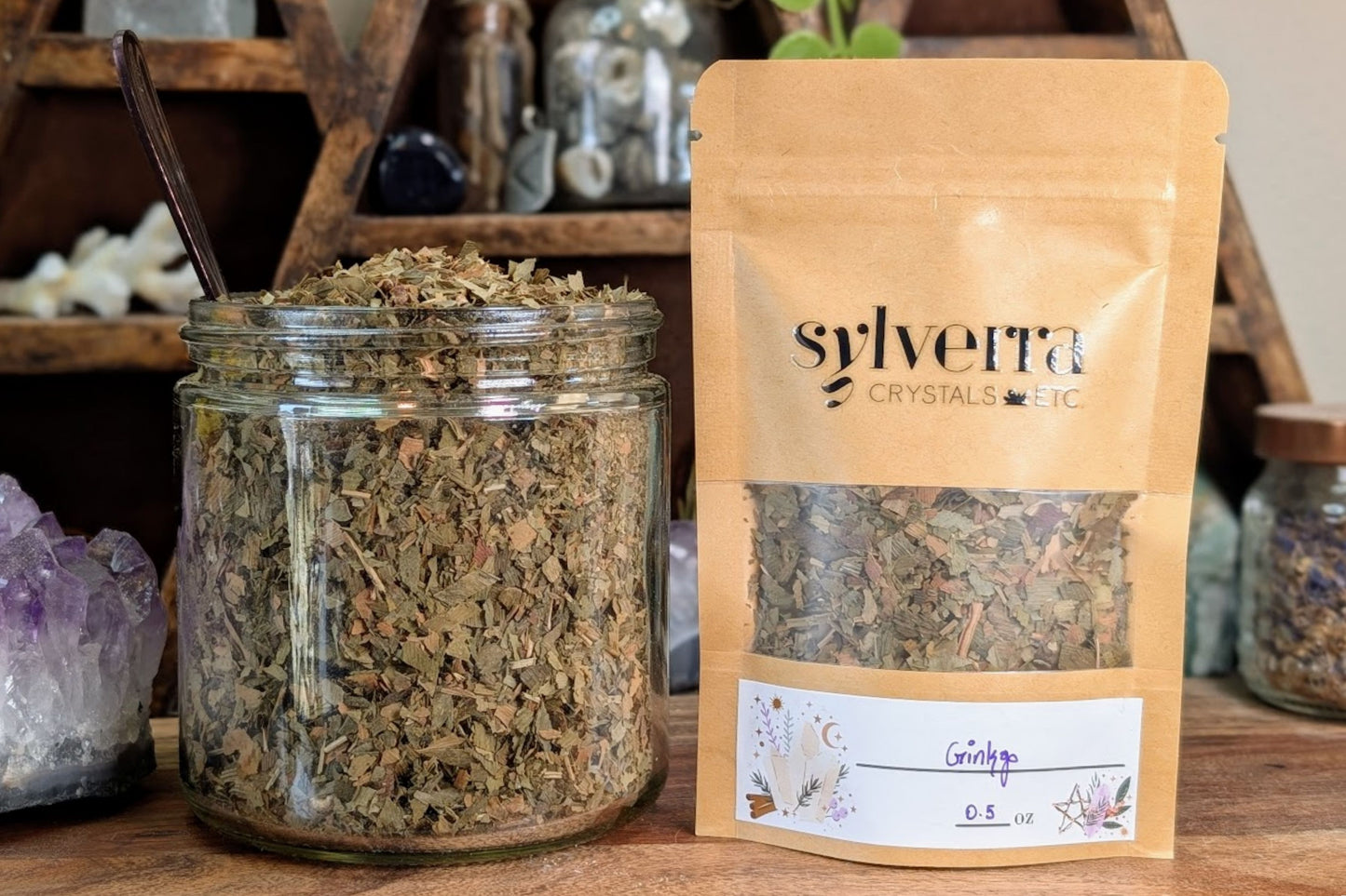 Ginkgo Leaf - 0.5 oz Bag