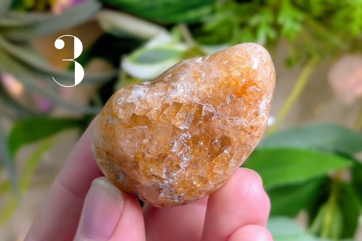 Golden Healer Quartz Pebble