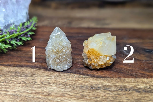 Golden Healer Spirit Quartz Cluster