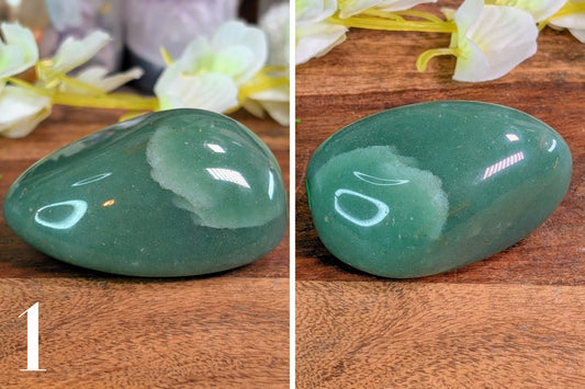 Green Aventurine Palm Stone