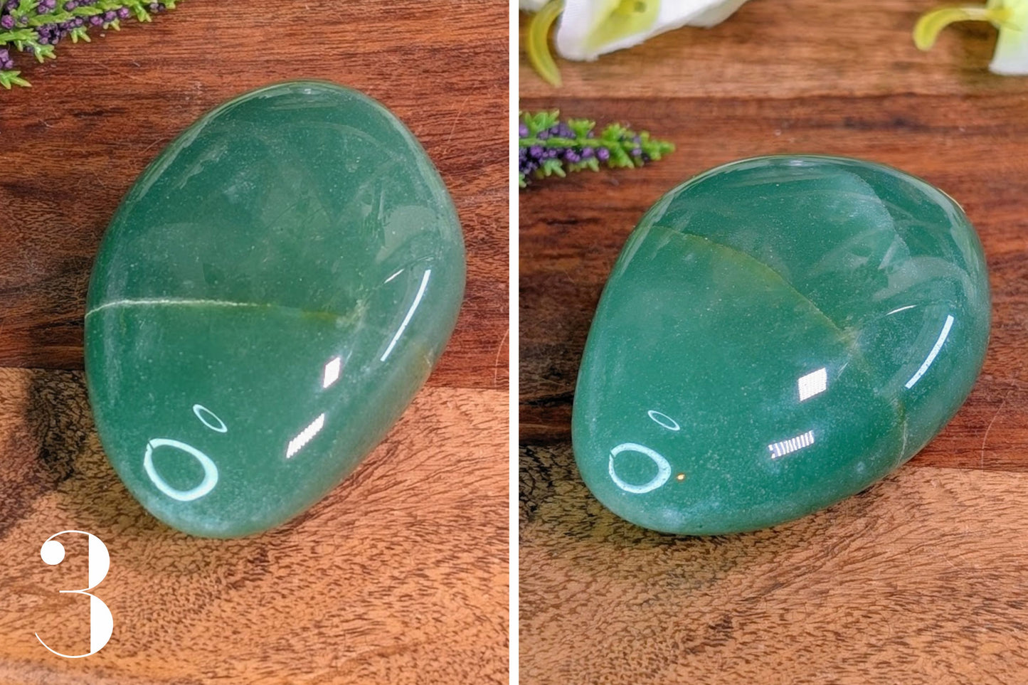 Green Aventurine Palm Stone