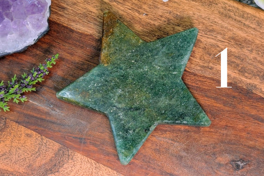 Green Aventurine Star