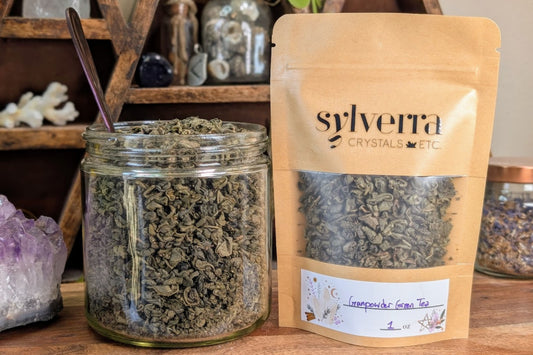 Green Tea - Gunpowder - 1 oz Bag