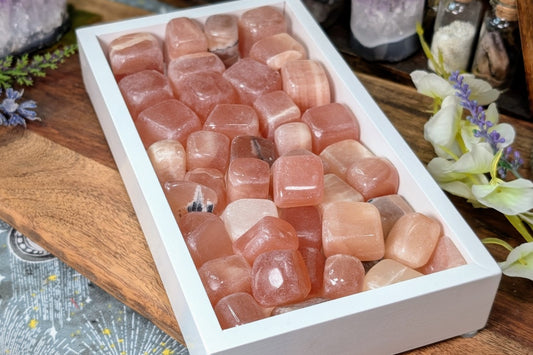 Strawberry Calcite Tumbled