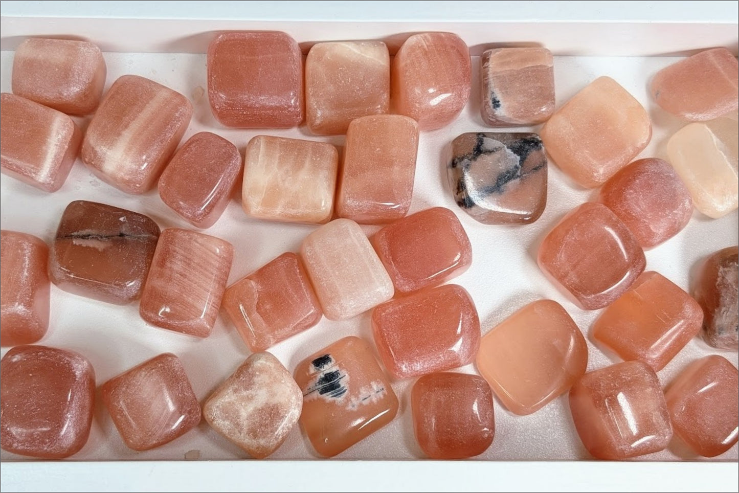Strawberry Calcite Tumbled