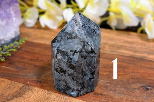 Larvikite Free Form Polished Point