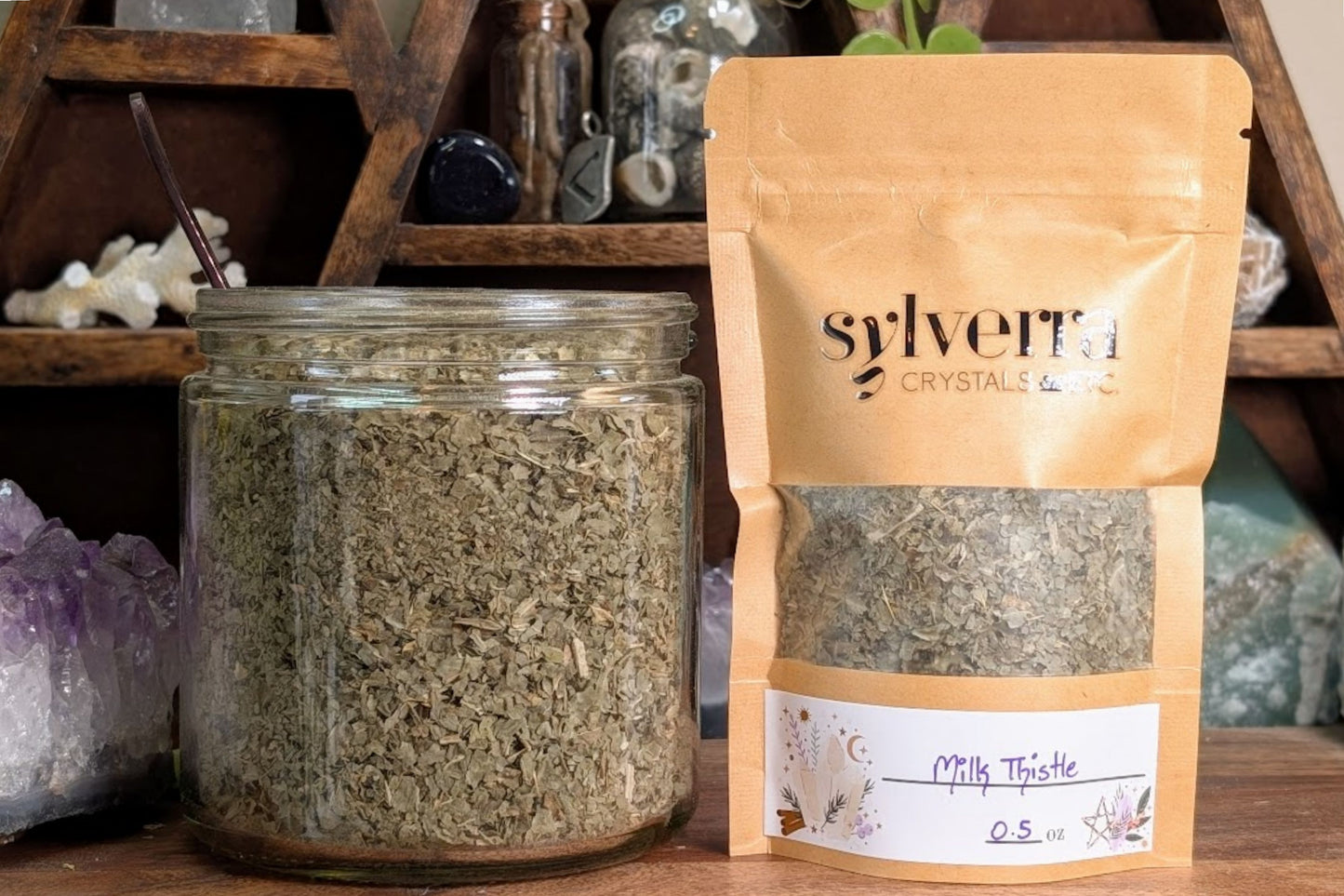 Milk Thistle Leaves - 0.5 oz