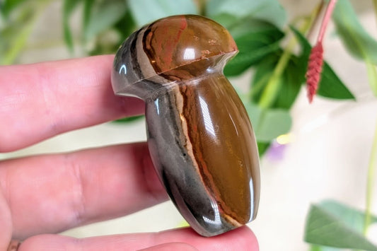 Polychrome Jasper Mushroom