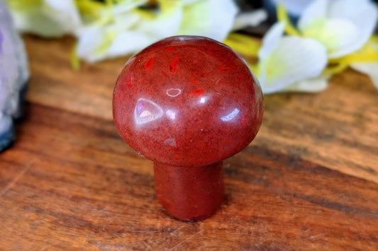 Red Jasper Mushroom