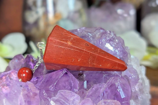 Red Jasper Pendulum