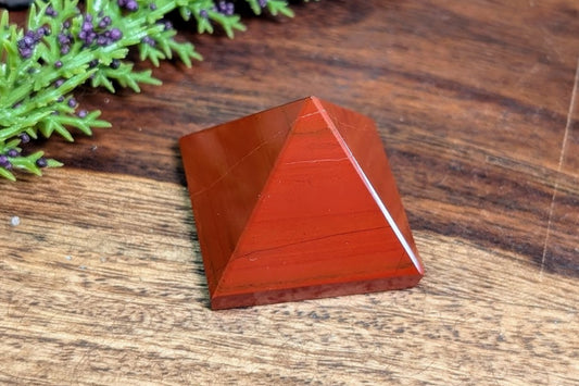 Red Jasper Pyramid