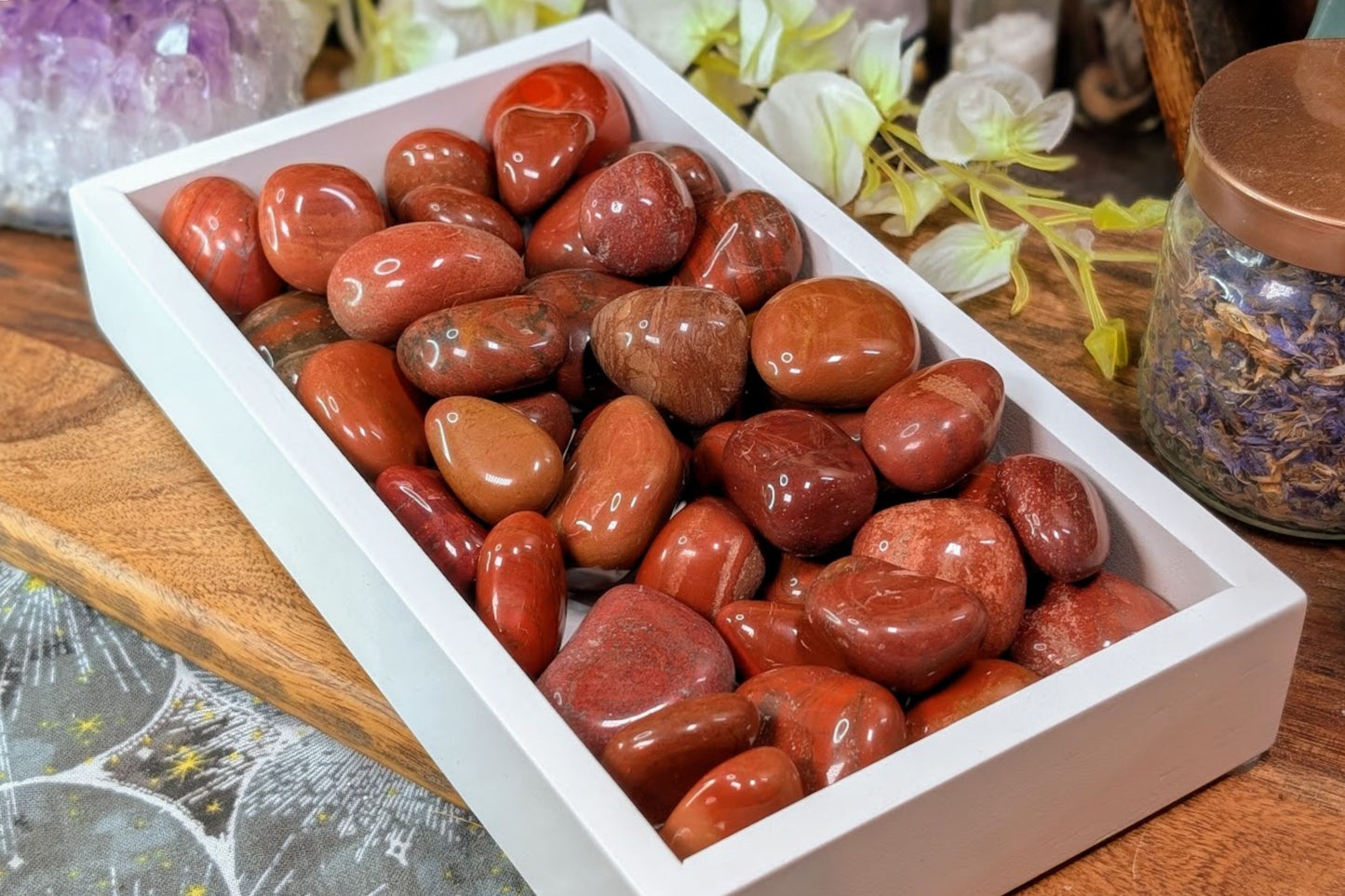 Red Jasper Tumbled