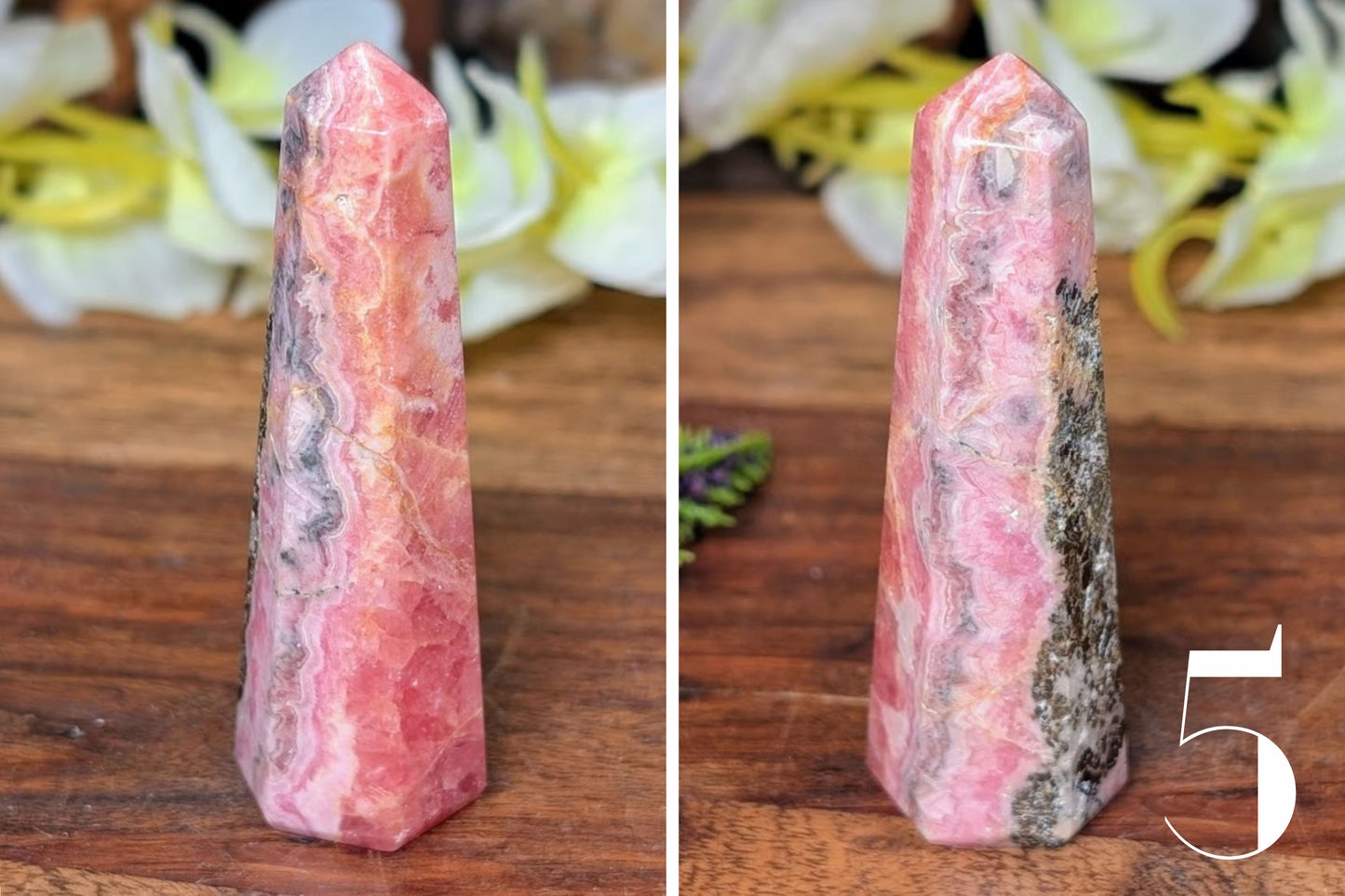 Rhodochrosite Point