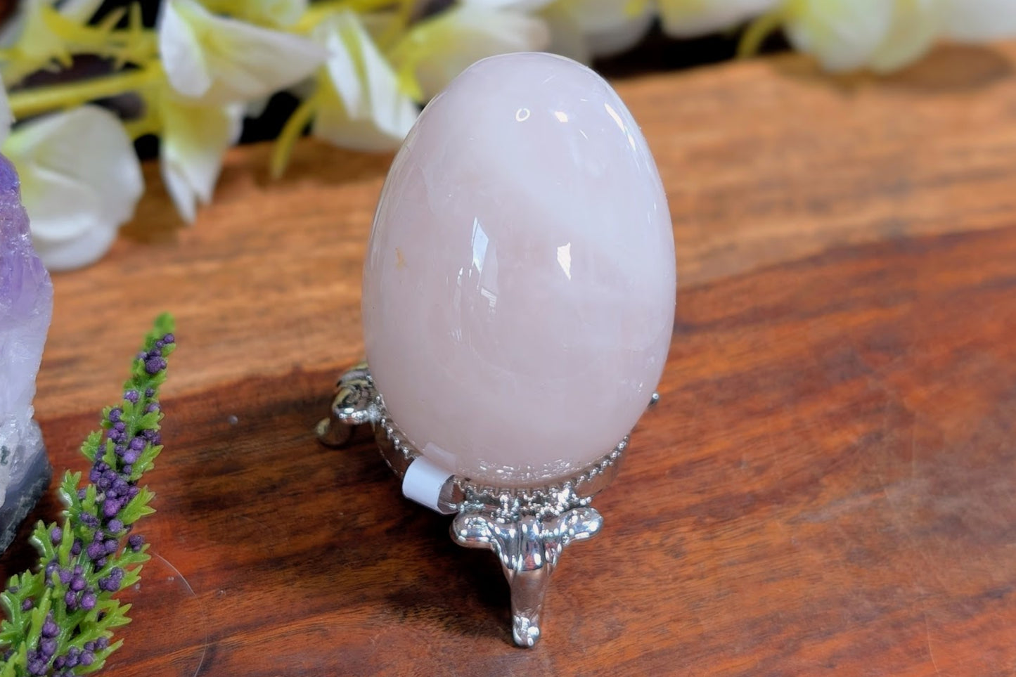 Rose Quartz Egg