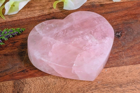 Rose Quartz Heart Tile