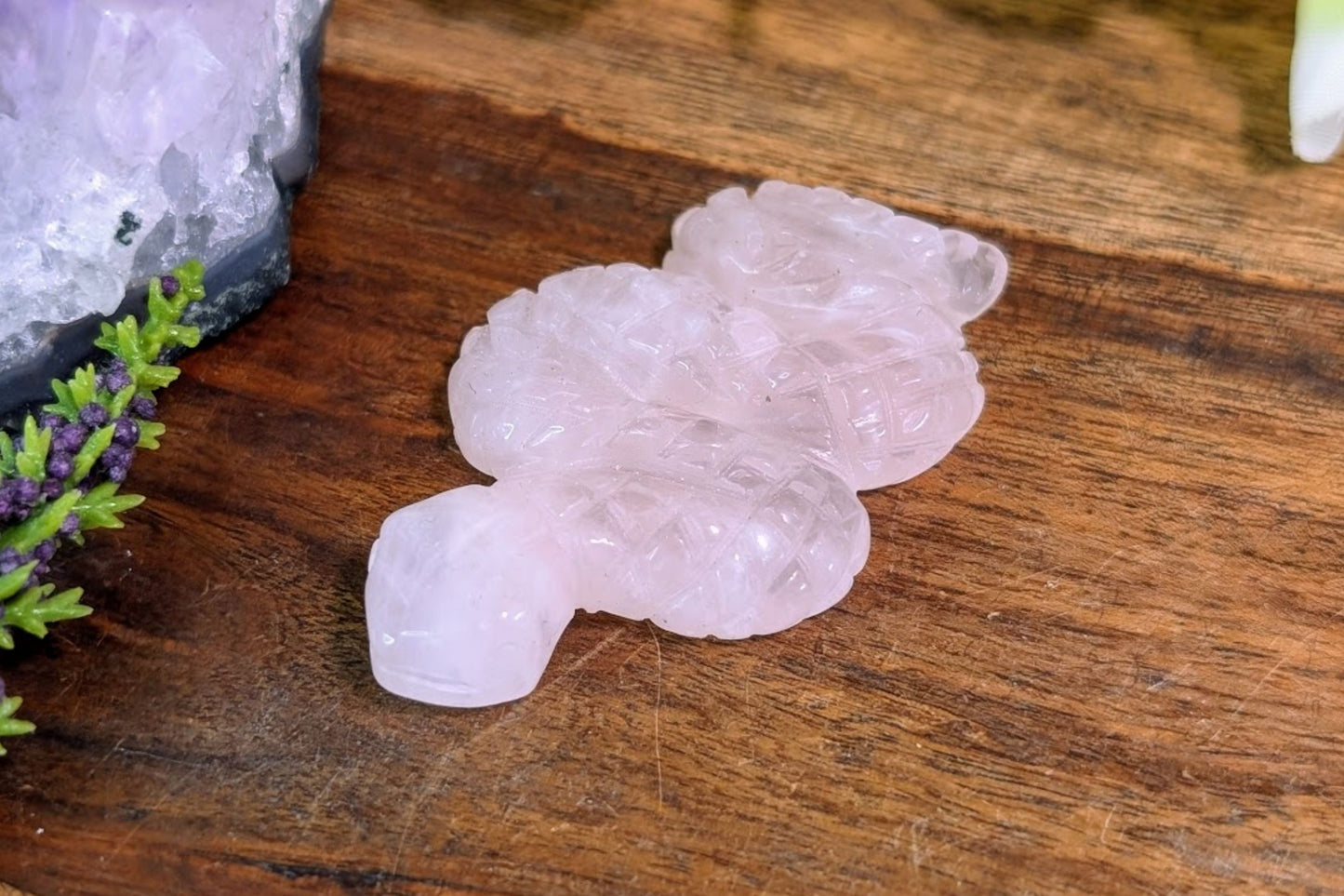 Rose Quartz Snake