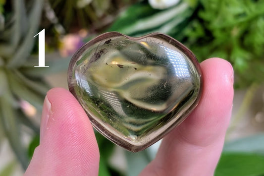 Smoky Quartz Heart