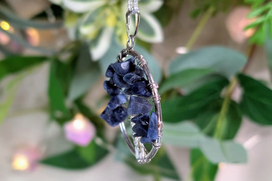 Sodalite Tree Necklace