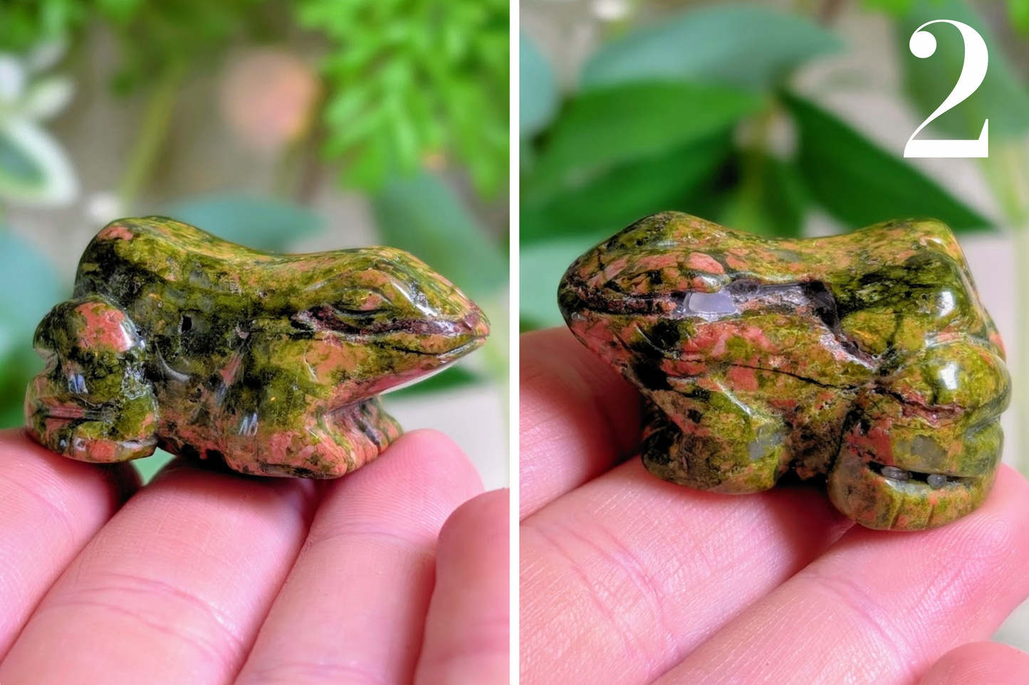 Unakite Frog