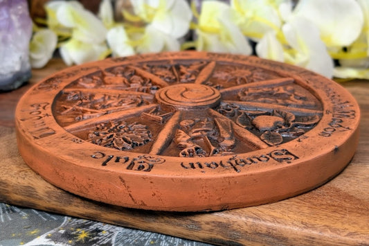 Wheel of the Year Plaque