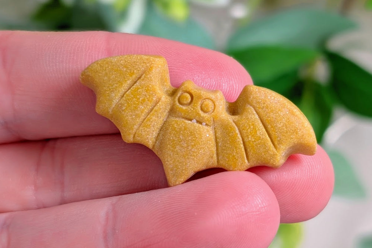 Yellow Aventurine Bat Carving
