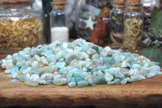 Amazonite Chips - 2 oz Bag
