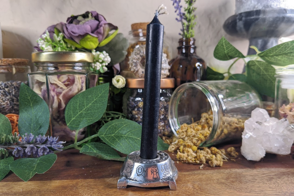 Chime Candles 2-Set - Black