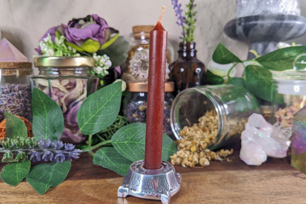 Chime Candles 2-Set - Brown