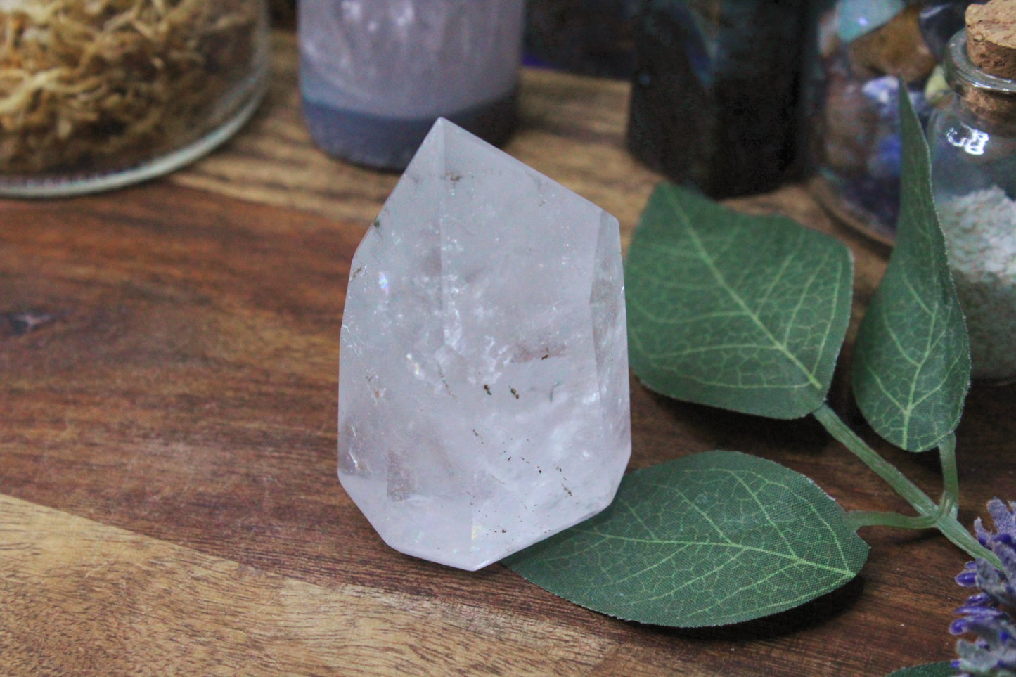 Clear Quartz Point 2.5"